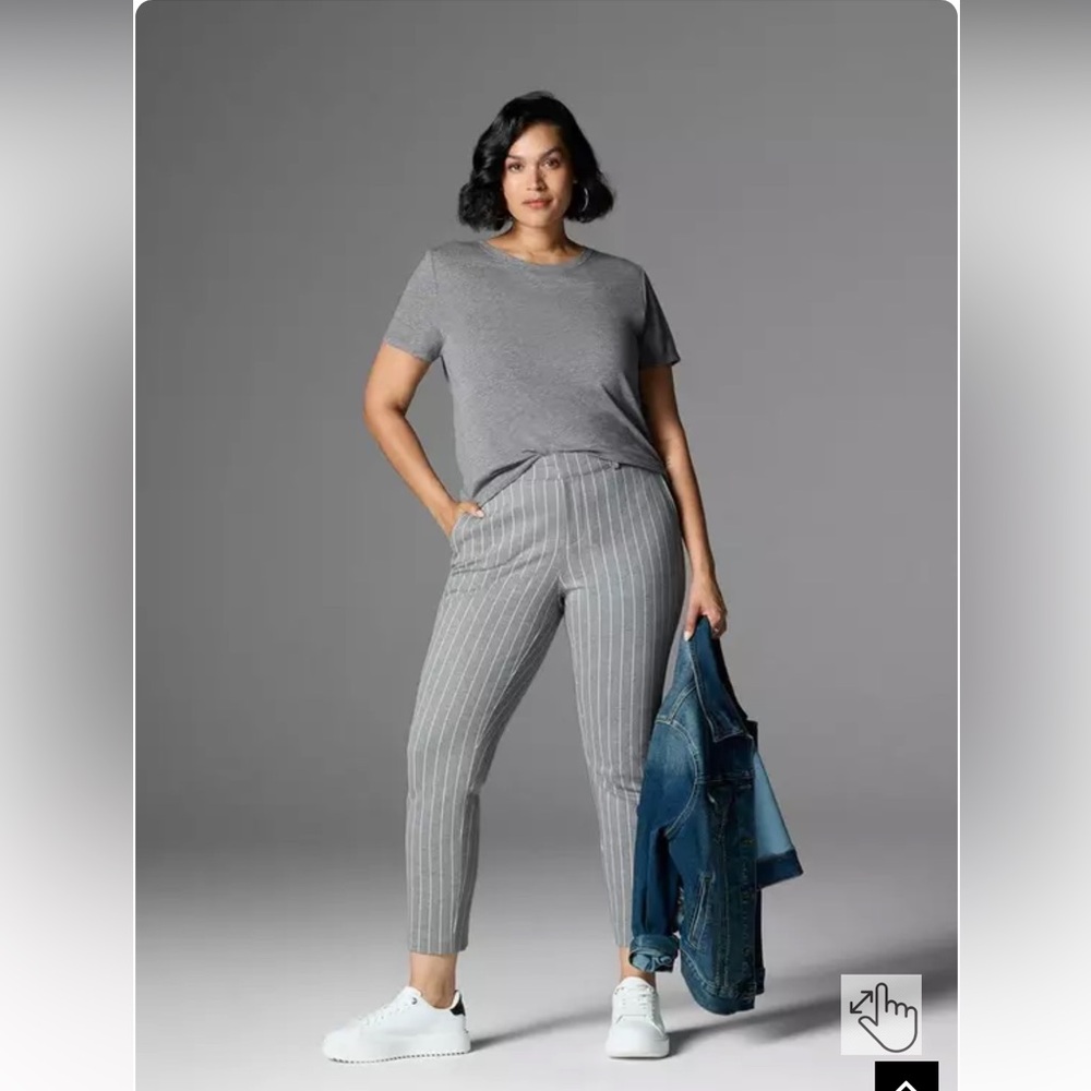 NWT Torrid’s Comfort Flex Waistband Slim Taper Studio Luxe Ponte High-Rise Pant